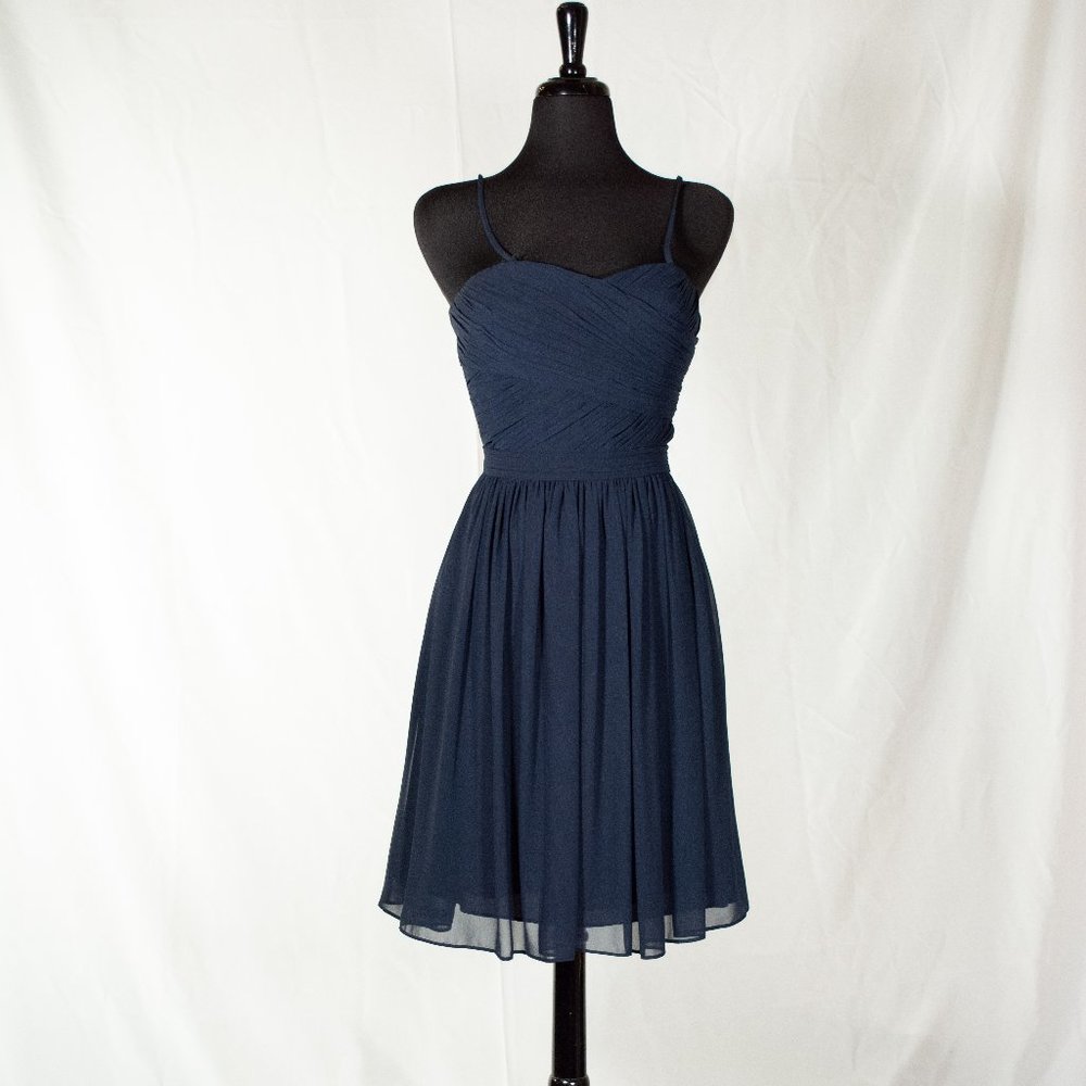 Bill Levkoff Bridesmaid style 320 in Navy